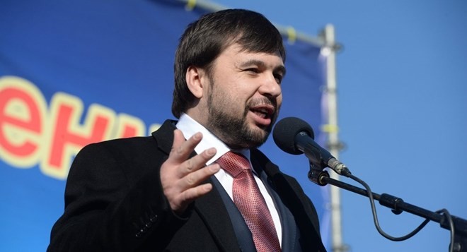 Ông Denis Pushilin, tân Chủ tịch Hội đồng Nhân dân của Cộng hòa Nhân dân Donetsk tự xưng. Nguồn: Sputnik.