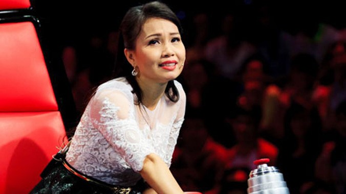 Ca sĩ Cẩm Ly trong vai trò là giám khảo chương trình Giọng hát Việt nhí.