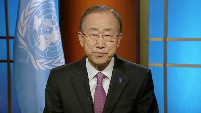Tổng Thư ký Liên hợp quốc Ban Ki-moon. Nguồn: AFP.