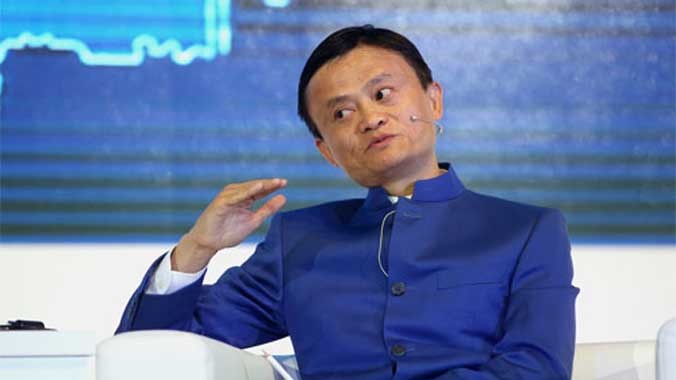 Chủ tịch Alibaba, tỷ phú Jack Ma. Ảnh: Bloomberg.