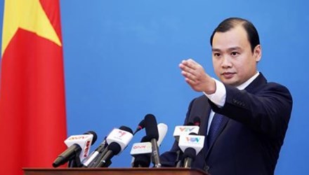 Ông Lê Hải Bình - Người phát ngôn Bộ Ngoại giao Việt Nam.