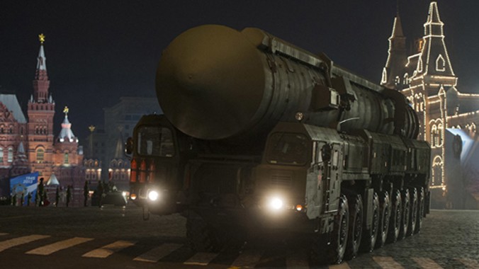 Tổ hợp tên lửa Iskander của Nga. Ảnh: RIA Novosti