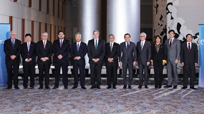 Đại diện 12 nước tham gia đàm phán TPP tại Atlanta, Mỹ. Ảnh: USTR.