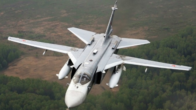 Su-24, một trong những máy bay Nga dùng để không kích ở Syria. Ảnh: sukhoi.org.