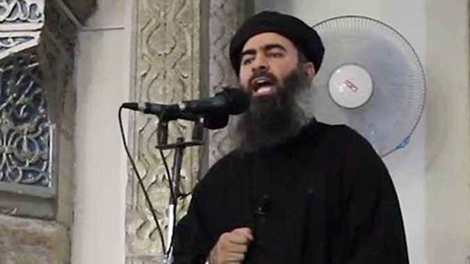 Chưa rõ Thủ lĩnh IS Baghdadi có bị tiêu diệt hay không. Ảnh: AP.
