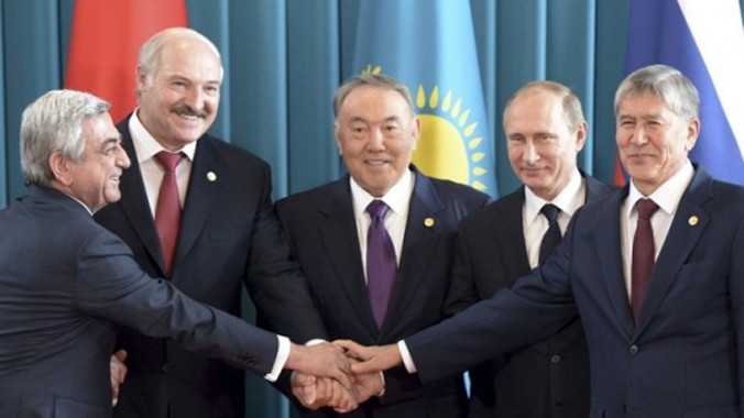 Hội nghị thượng đỉnh giữa Nga và các nước Trung Á. Ảnh: AP.