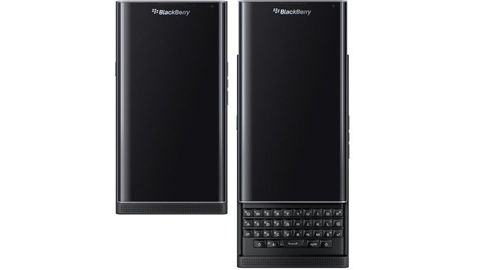 Hình ảnh giới thiệu về Priv trên trang web chính thức của BlackBerry.