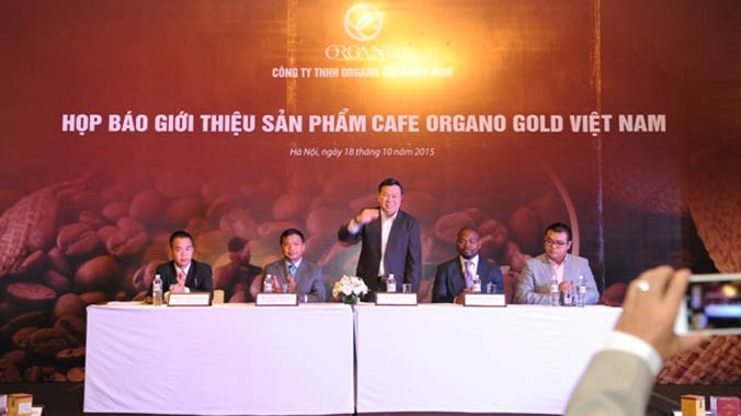 Ra mắt cà phê Organo Gold Việt Nam