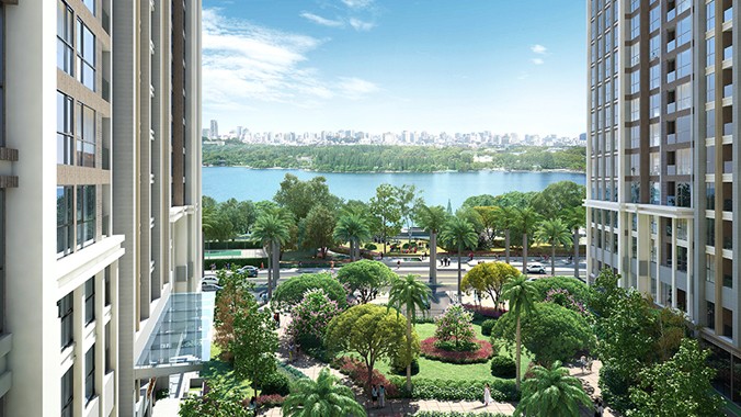 Ra mắt tòa Park 7 - dự án Vinhomes Central Park