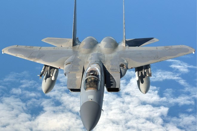Máy bay F-15C. Nguồn: military.com.