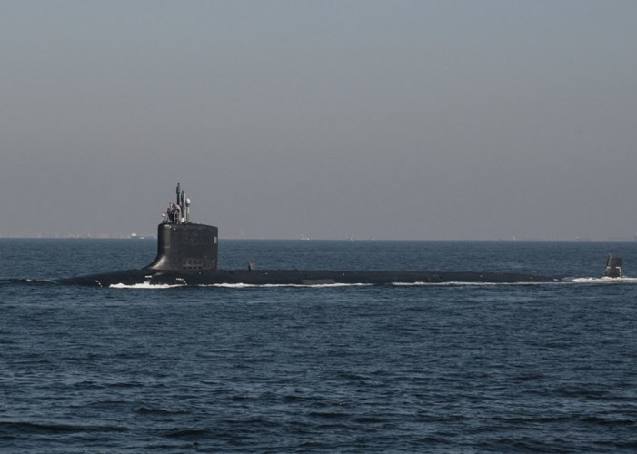 Tàu ngầm hạt nhân USS North Carolina (SSN-777) của Hải quân Mỹ.