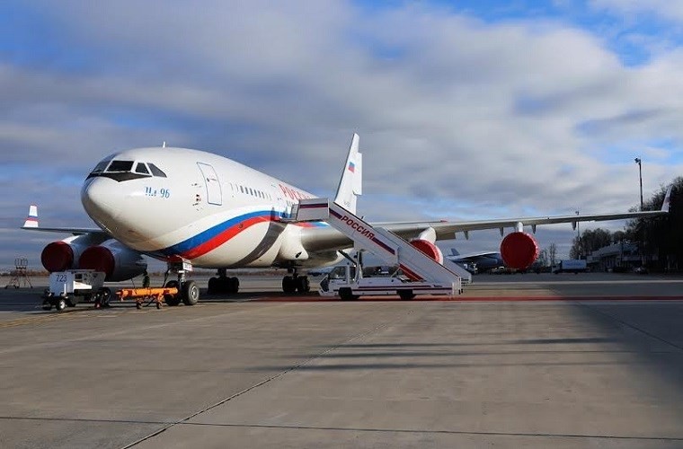 Cục thiết kế Ilyushin vừa chính thức giới thiệu biến thể chuyên cơ cho Tổng thống Nga trong tương lai được phát triển dựa trên máy bay thương mại IL-96.