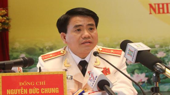 Thiếu tướng Nguyễn Đức Chung được giới thiệu bầu chức Chủ tịch UBND TP Hà Nội.