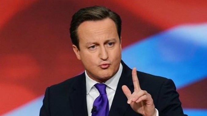 Thủ tướng Anh David Cameron. Ảnh: AFP.