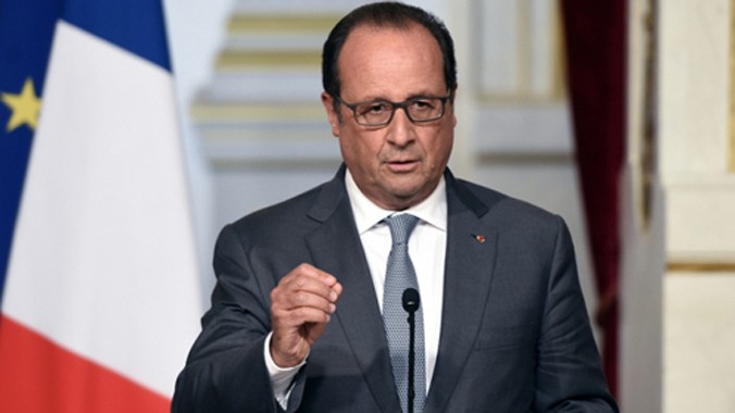 Tổng thống Pháp Francois Hollande. Ảnh: AFP.