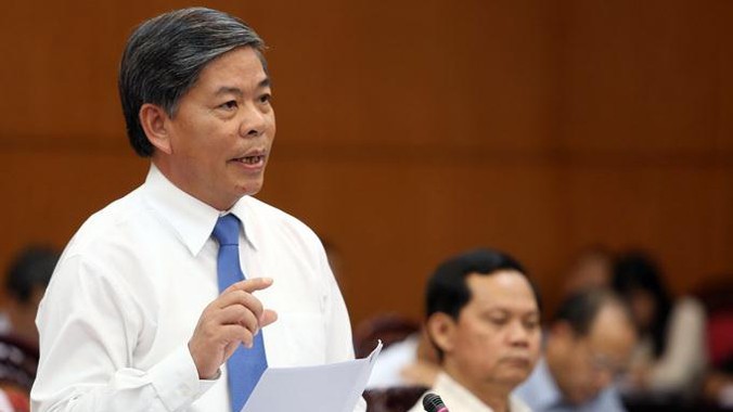 Bộ trưởng TN&MT Nguyễn Minh Quang.