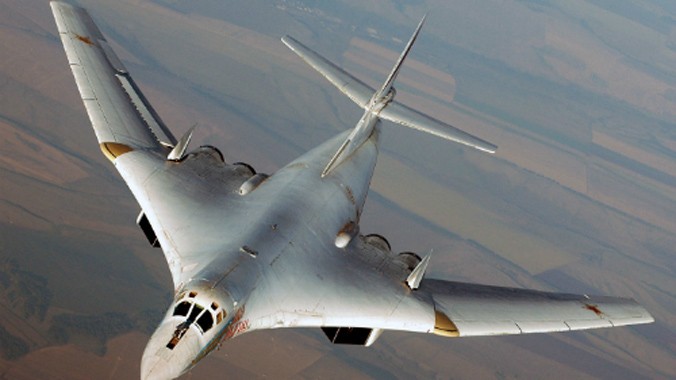 Máy bay ném bom Tu-160. Ảnh: urgente24.com.
