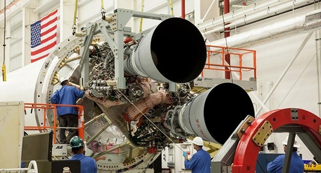 Động cơ tên lửa RD-181. Nguồn: sputniknews.com.