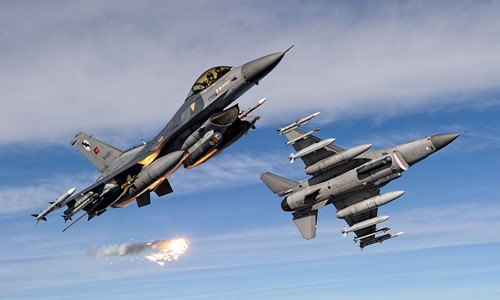 Chiến đấu cơ F-16 của Thổ Nhĩ Kỳ. Ảnh: F-16.net.