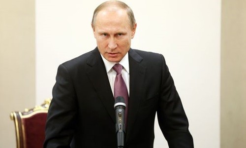Tổng thống Nga Vladimir Putin. Ảnh: AP.