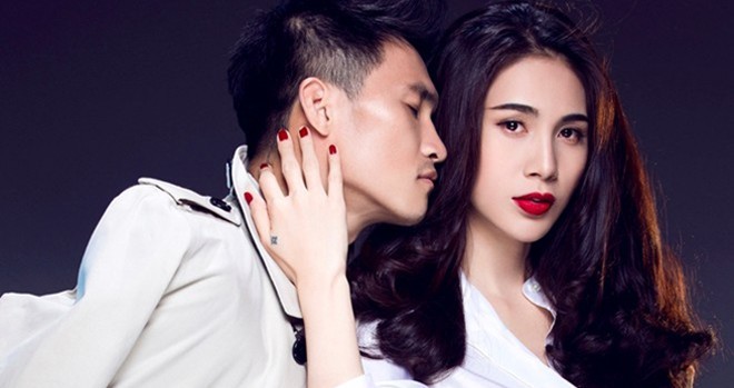 Thủy Tiên - Công Vinh là cặp đôi đẹp, được nhiều người hâm mộ trong làng giải trí Việt. Ảnh: Lê Thiện Viễn.