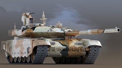 Sức mạnh khủng khiếp của siêu xe tăng T- 90MS Nga