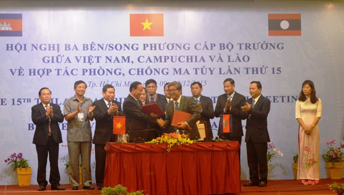 Lễ ký kết song phương Việt Nam-Campuchia.