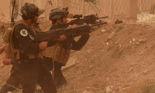 Đặc nhiệm Iraq tham gia chiến dịch tấn công tái chiếm Ramadi. Ảnh: AP.