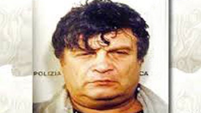 Leonid Minin Efimovich lúc bị cảnh sát Italia bắt.