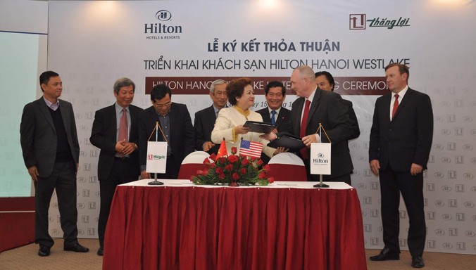 Khách sạn Thắng Lợi chuyển đổi thành Hilton Hanoi Westlake
