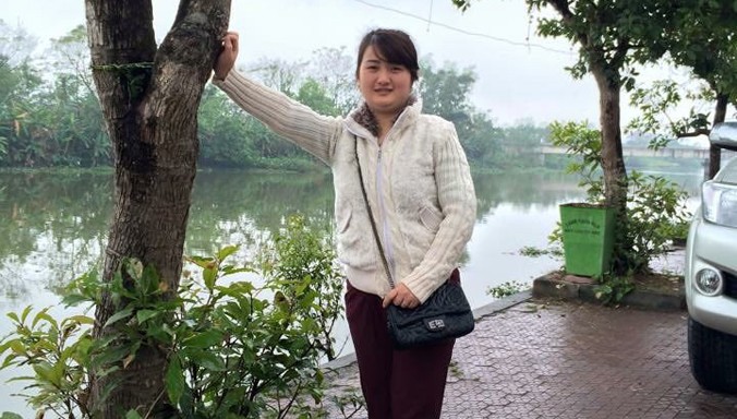 Nguyễn Thị Hồng Thắm, nhân viên Trạm thu phí cầu Bến Thủy mất tích đã 9 ngày nay.