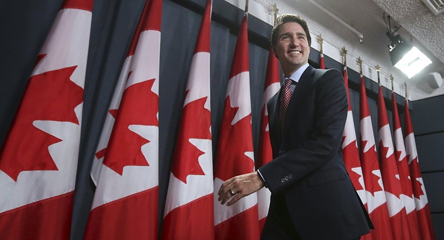 Thủ tướng Canada Justin Trudeau. Ảnh: Sputnik.