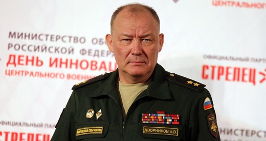 Trung tướng Alexander Dvornikov, người chỉ huy chiến dịch quân sự của Nga tại Syria. Ảnh: Debka.