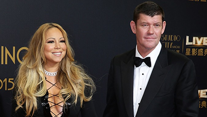 Mariah Carey và James Packer đính hôn hôm 21/1.