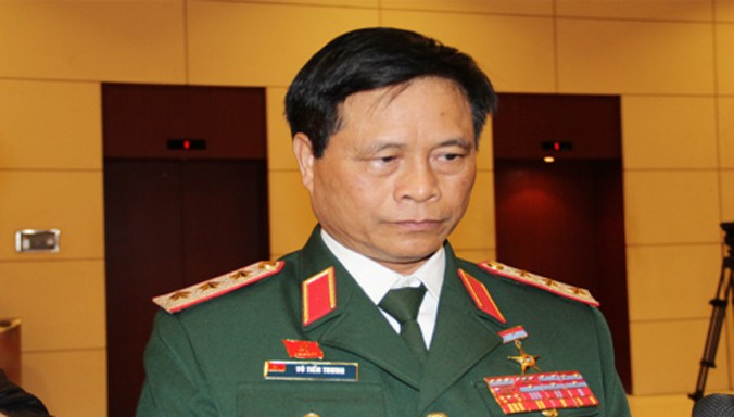 Thượng tướng Võ Tiến Trung. Ảnh VTC.