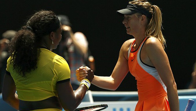 Sharapova vẫn chưa thể vượt qua Serena trong rất nhiều năm. Ảnh: Reuters.