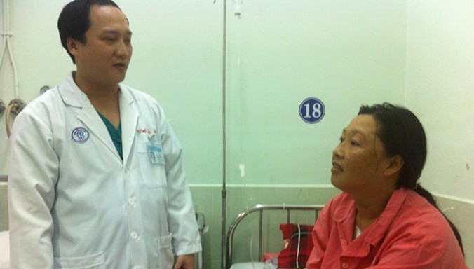 Chị Dương đã hồi phục hoàn toàn sau ca phẫu thuật “đúp”, mổ bắt con và mổ tim. Ảnh: Quốc Ngọc.