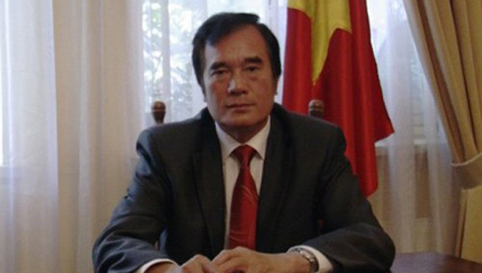 Đại sứ Việt Nam tại Ukraine Nguyễn Minh Trí.