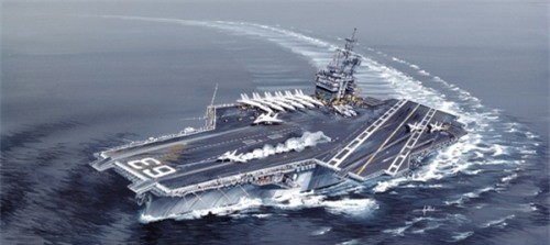 "Thành phố nổi" USS Kitty Hawk của Hải quân Mỹ.