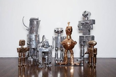 Tác phẩm điêu khắc robot của Fonssagrives-Solow.