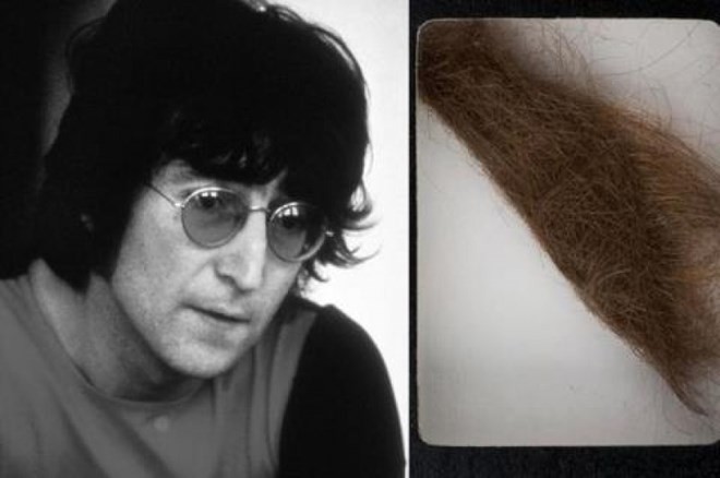John Lennon và lọn tóc huyền thoại. Nguồn: Mirror.