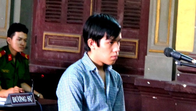 Được bạn gái ‘nhí’ cho “yêu’, Dương Văn Thái vẫn phải lãnh án 8 năm tù. Ảnh: Tân Châu.