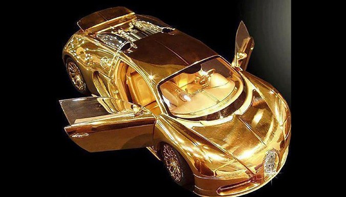 Sốc với mô hình siêu xe Bugatti Veyron giá 70 tỷ đồng