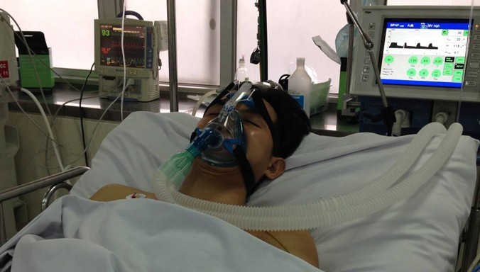 Bệnh nhân T. mắc hội chứng Clarkson lần đầu ghi nhận tại Việt Nam. Ảnh do bệnh viện cung cấp.