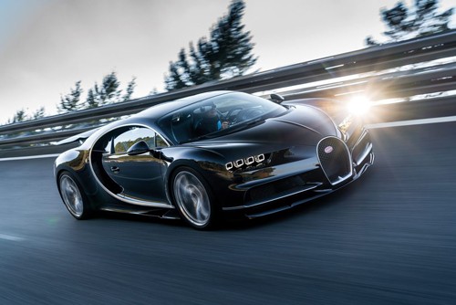 Cận cảnh siêu xế Bugatti Chiron giá 2,6 triệu USD