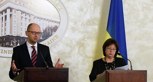 Thủ tướng Ukraine Arseny Yatsenyuk. Ảnh: Reuters.