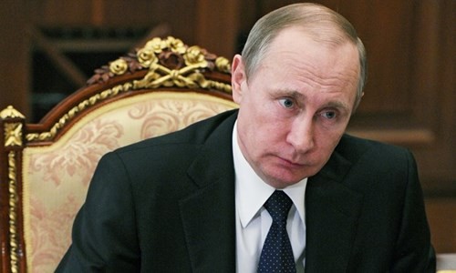 Tổng thống Nga Vladimir Putin. Nguồn: AP.