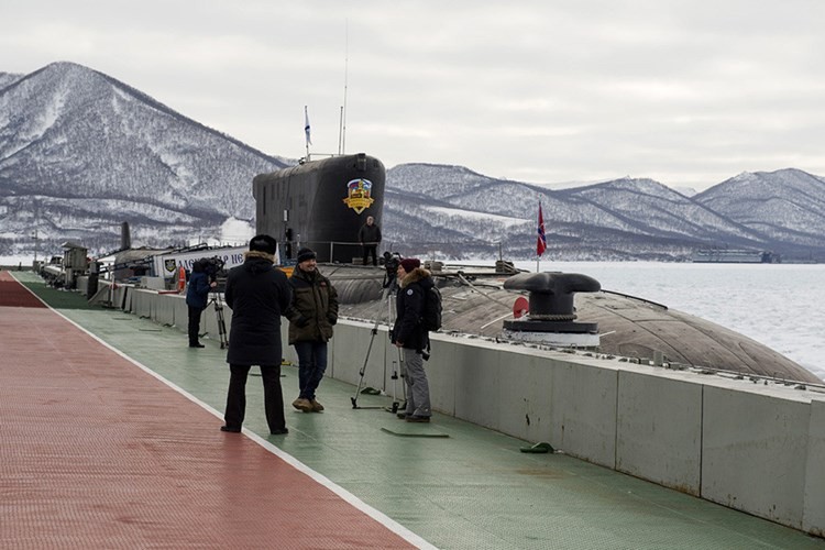 Tàu ngầm hạt nhân lớp Borei được coi là “sát thủ dưới lòng” đại dương khủng nhất Hải quân Nga hiện nay, trang bị 16 tên lửa liên lục địa Bulava.