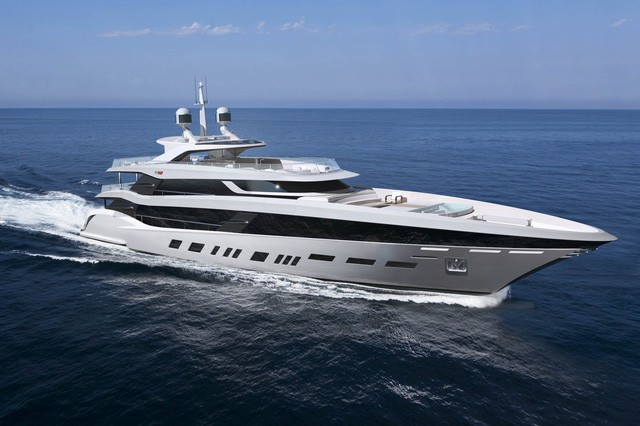 Chiếc siêu du thuyền này sẽ do hãng Benetti ở Italy đóng.