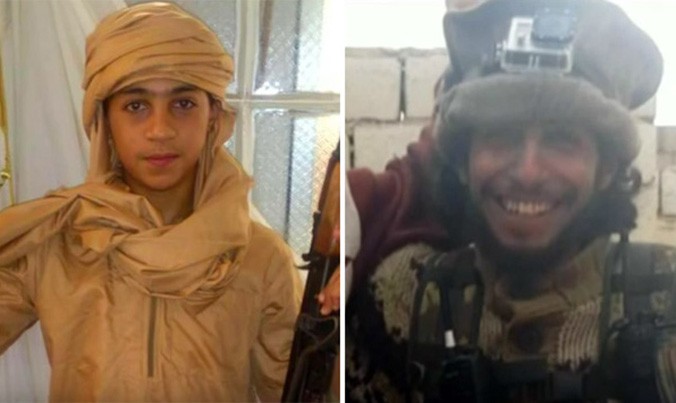 Younes Abaaoud (trái) là em trai của Abdelhamid Abaaoud - chủ mưu trong vụ khủng bố Paris. Ảnh: RT.
